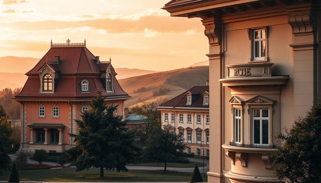 architektura brązowy dach architektura brązowy dach