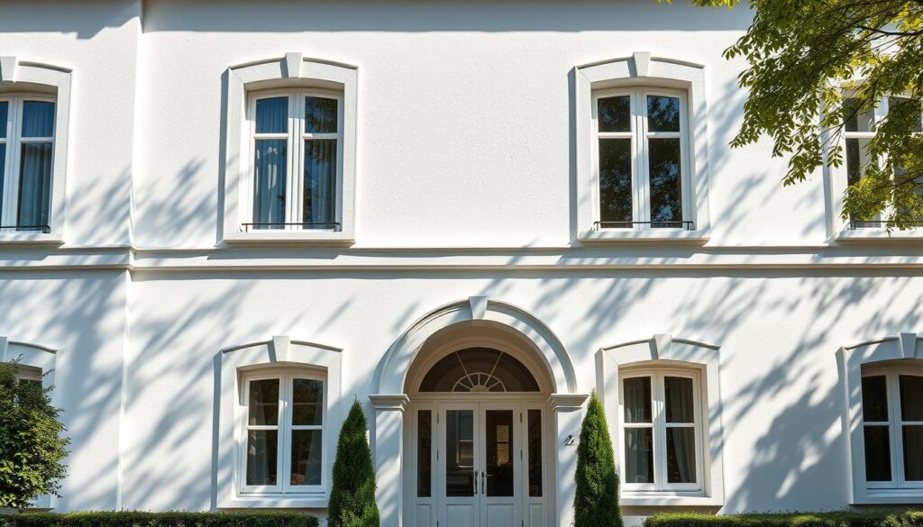 estetyka białej elewacji