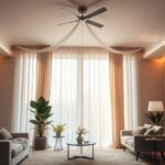 karnisz sufitowy aranżacje