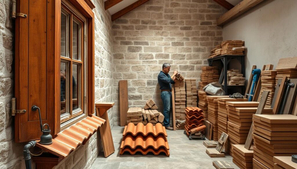 materiały do renowacji elewacji historycznego budynku