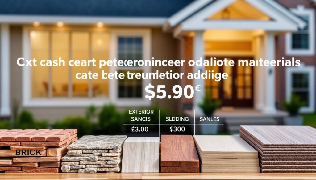 A detailed comparison of the costs and durability of different exterior cladding materials. In the foreground, neatly arranged samples of various materials like brick, stone, wood siding, and fiber cement panels. In the middle ground, a clear visual representation of the relative costs of each option, presented in a clean, infographic-style layout. The background shows a well-lit, modern building exterior, highlighting how the materials would appear in a real-world setting. The overall mood is informative and analytical, with a focus on providing the viewer with practical, data-driven insights to support their decision-making process when choosing the best exterior cladding solution. A detailed comparison of the costs and durability of different exterior cladding materials. In the foreground, neatly arranged samples of various materials like brick, stone, wood siding, and fiber cement panels. In the middle ground, a clear visual representation of the relative costs of each option, presented in a clean, infographic-style layout. The background shows a well-lit, modern building exterior, highlighting how the materials would appear in a real-world setting. The overall mood is informative and analytical, with a focus on providing the viewer with practical, data-driven insights to support their decision-making process when choosing the best exterior cladding solution.