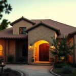 jaka elewacja do brązowego dachu