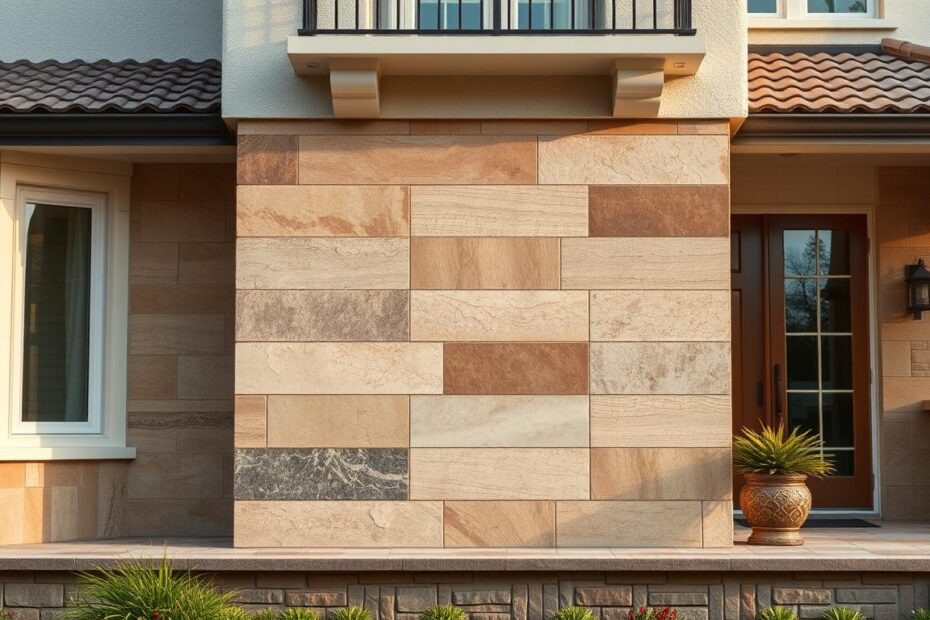jakie płytki na elewację domu