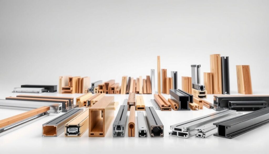 A well-lit studio space showcasing an assortment of roller drawer slides in various sizes and materials. The foreground features a selection of high-quality ball-bearing and undermount slides in chrome and matte black finishes, highlighting their smooth gliding action and sturdy construction. In the middle ground, a range of wooden and plastic drawer guides in different profiles and lengths are displayed, demonstrating the diversity of available options. The background depicts a clean, minimalist environment with neutral tones, allowing the subjects to take center stage and be the focal point of the image. The overall composition conveys a sense of organization, functionality, and attention to detail, reflecting the practical nature of the "Rodzaje prowadnic rolkowych" section. A well-lit studio space showcasing an assortment of roller drawer slides in various sizes and materials. The foreground features a selection of high-quality ball-bearing and undermount slides in chrome and matte black finishes, highlighting their smooth gliding action and sturdy construction. In the middle ground, a range of wooden and plastic drawer guides in different profiles and lengths are displayed, demonstrating the diversity of available options. The background depicts a clean, minimalist environment with neutral tones, allowing the subjects to take center stage and be the focal point of the image. The overall composition conveys a sense of organization, functionality, and attention to detail, reflecting the practical nature of the "Rodzaje prowadnic rolkowych" section.