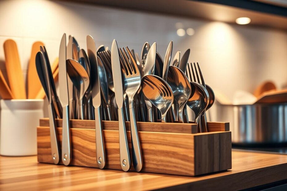 Jak przechowywać sztućce bez szuflady