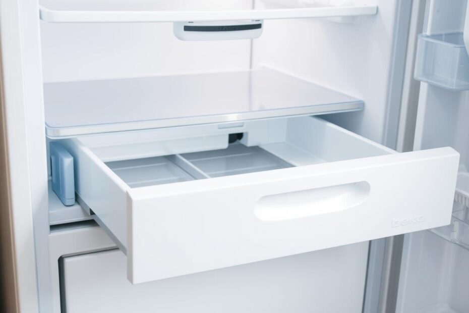 Jak rozebrać szufladę w lodówce beko