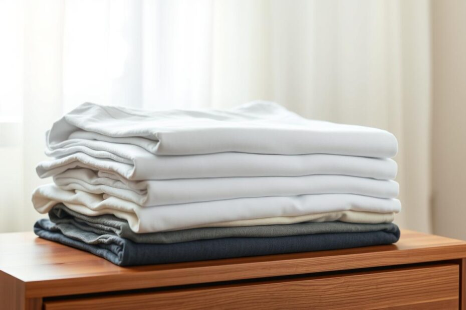 Jak składać koszulki do szuflady