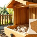 Jak zrobić gniazda dla kur z szufladą