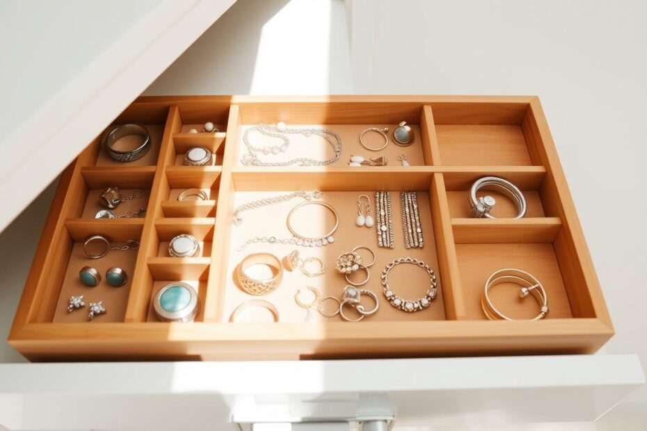 Jak zrobić wkład do szuflady na biżuterię