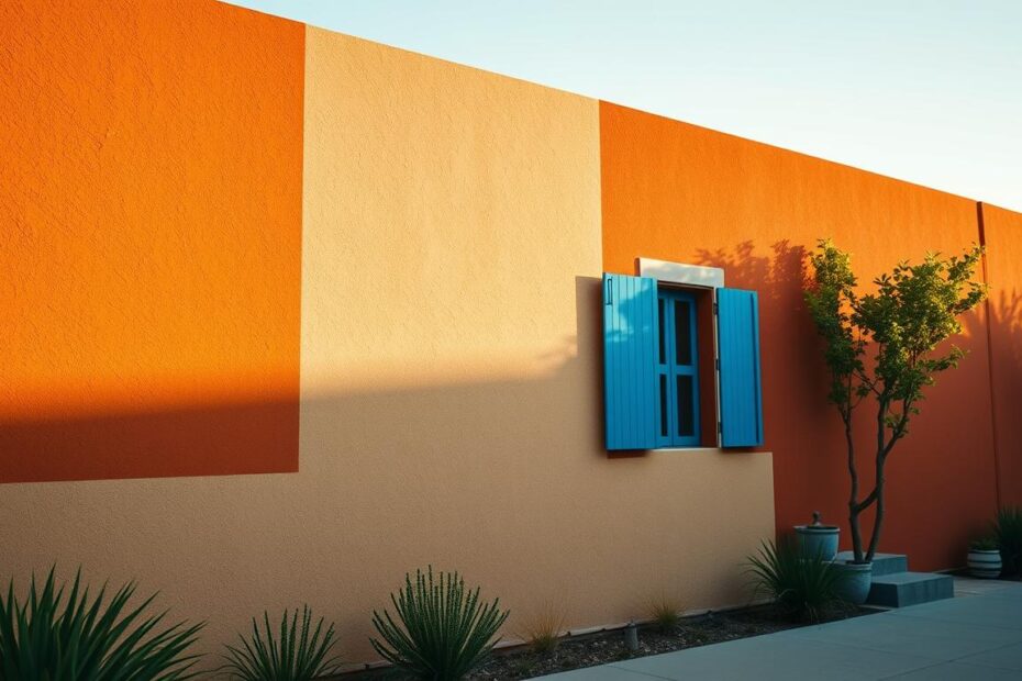 jak łączyć kolory na elewacji