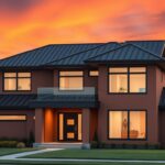 jaki kolor elewacji do antracytowego dachu