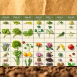 Co po czym siać na działce – tabela