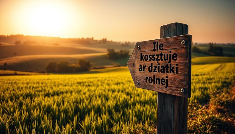 Ile kosztuje ar działki rolnej
