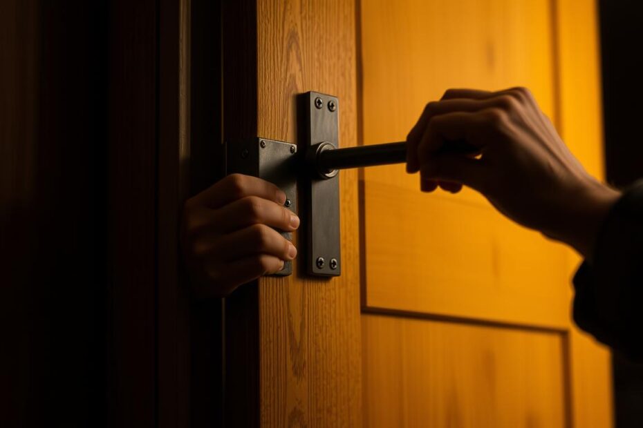 Jak otworzyć zatrzaśnięte drzwi