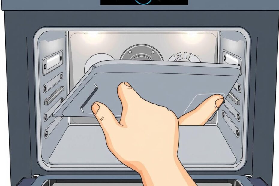 Jak zdjąć drzwi od piekarnika amica