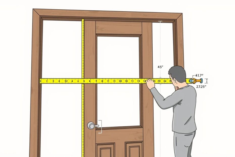 Jak zmierzyć drzwi zewnętrzne