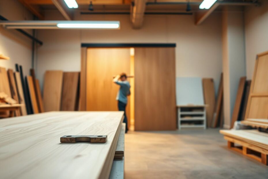 Jak zrobić drzwi przesuwne z płyty meblowej