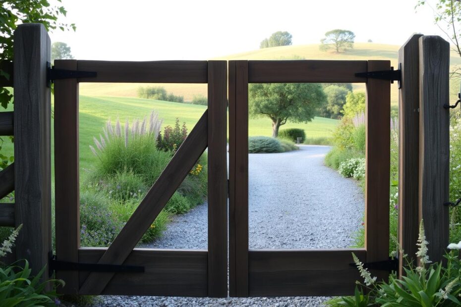 Jak zrobić szlaban na działkę