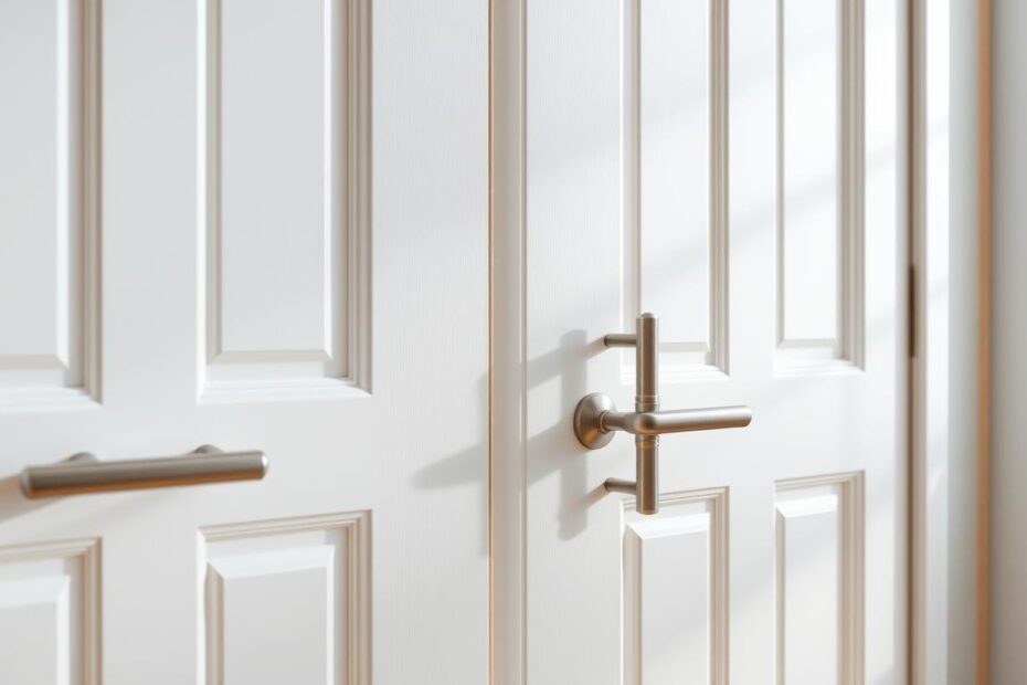 Jakie klamki do białych drzwi