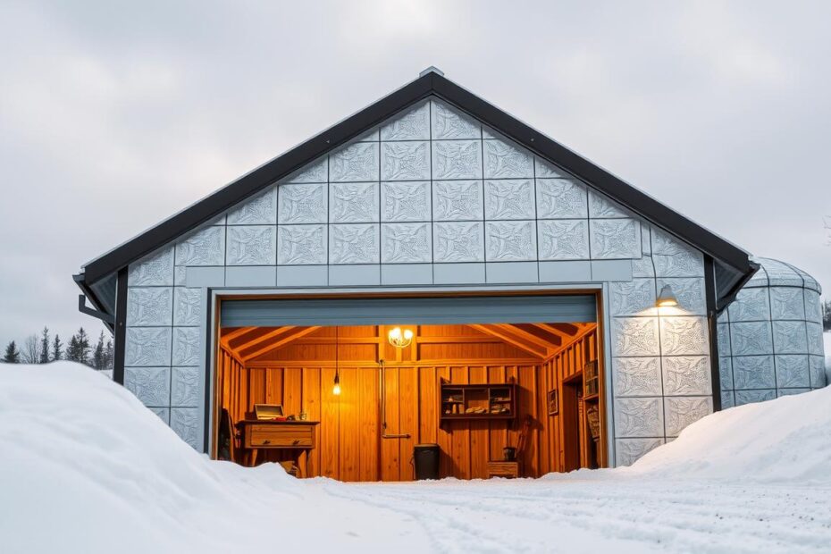 Czym ocieplić garaż blaszany