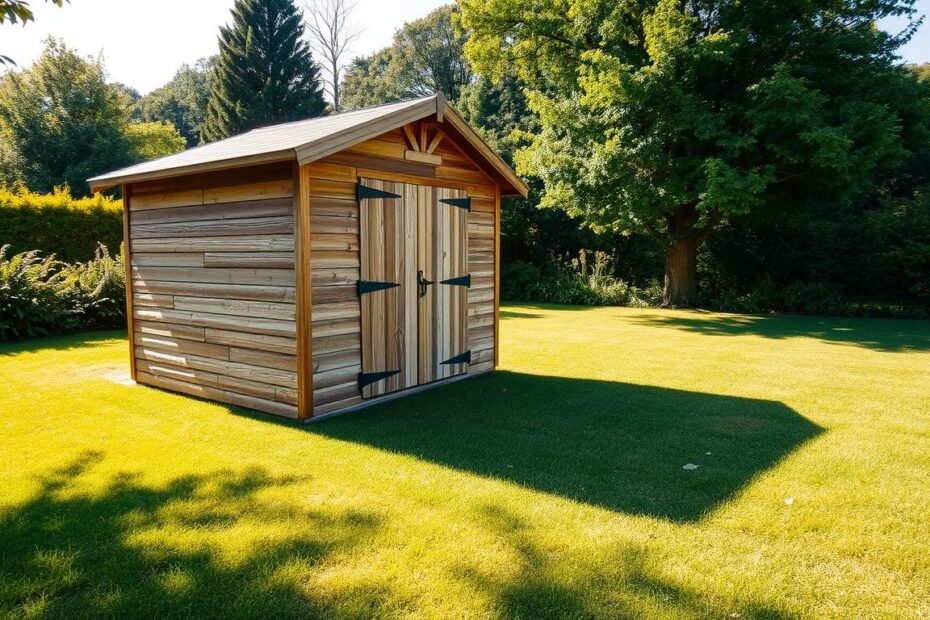 Domek narzędziowy – ile od granicy działki