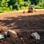 Jak wyrównać teren na działce