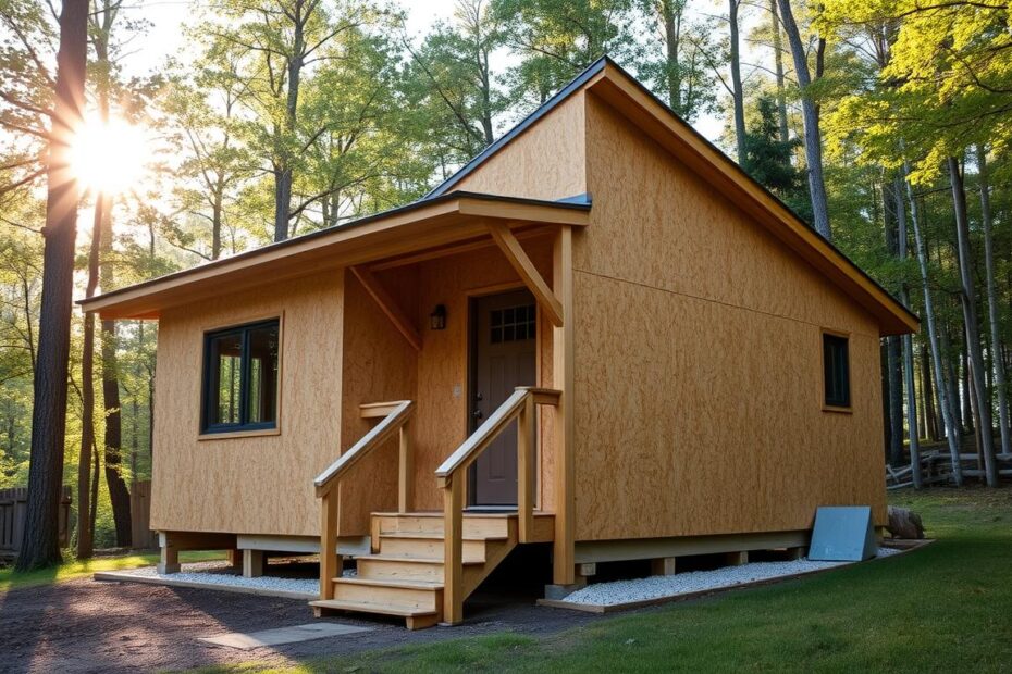 Jak zbudować domek na działce z płyt osb