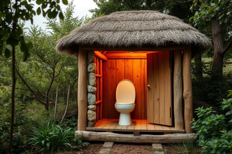Jak zrobić toaletę na działce