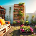 Co można zrobić z palet do ogrodu