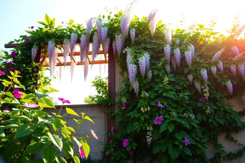 Czym zasłonić brzydką ścianę w ogrodzie