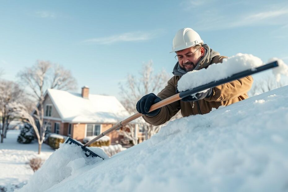 Jak odśnieżać dach