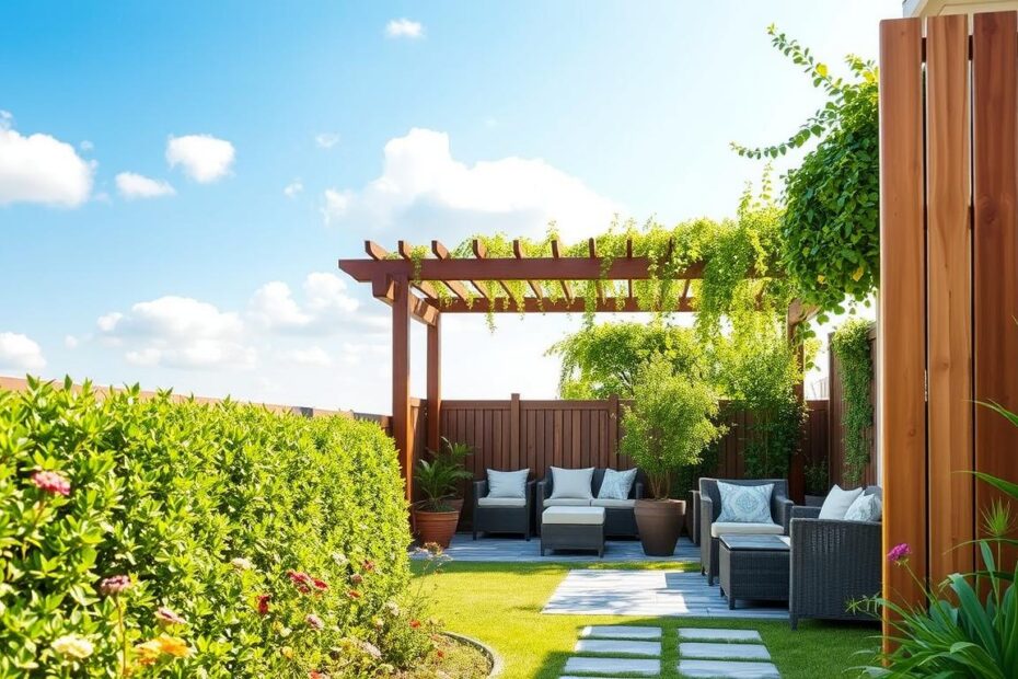 Jak osłonić się od sąsiada w ogrodzie