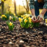 Jak sadzić żonkile w ogrodzie