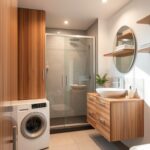 Jak urządzić małą łazienkę z pralką