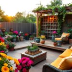 Jak urządzić mały ogród z tarasem