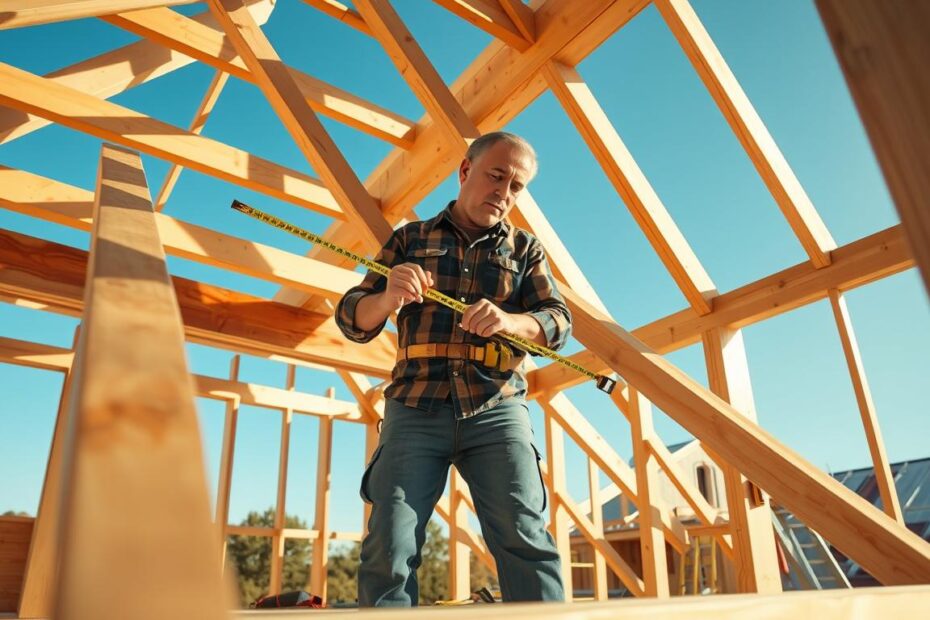 Jak ustawić przekątną dachu