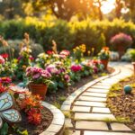 Jak wykorzystać resztki płytek w ogrodzie