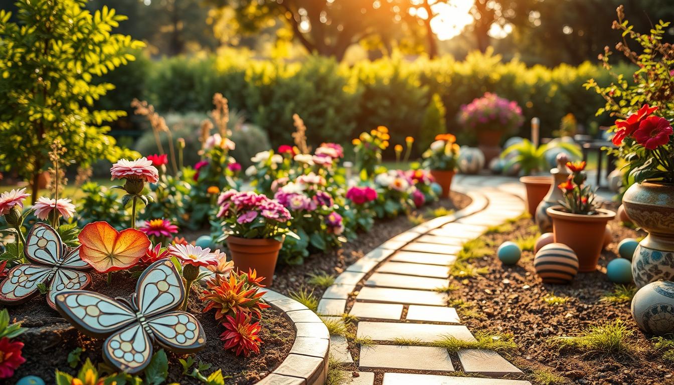 Jak wykorzystać resztki płytek w ogrodzie