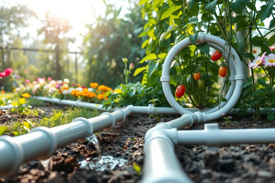 Jak wykorzystać rury PCV w ogrodzie