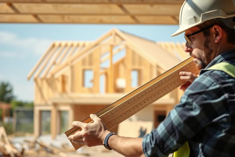 Jak zaciąć krokwie na dach jednospadowy