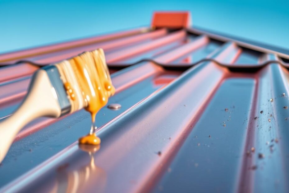 Jaka farba na dach z blachy ocynkowanej